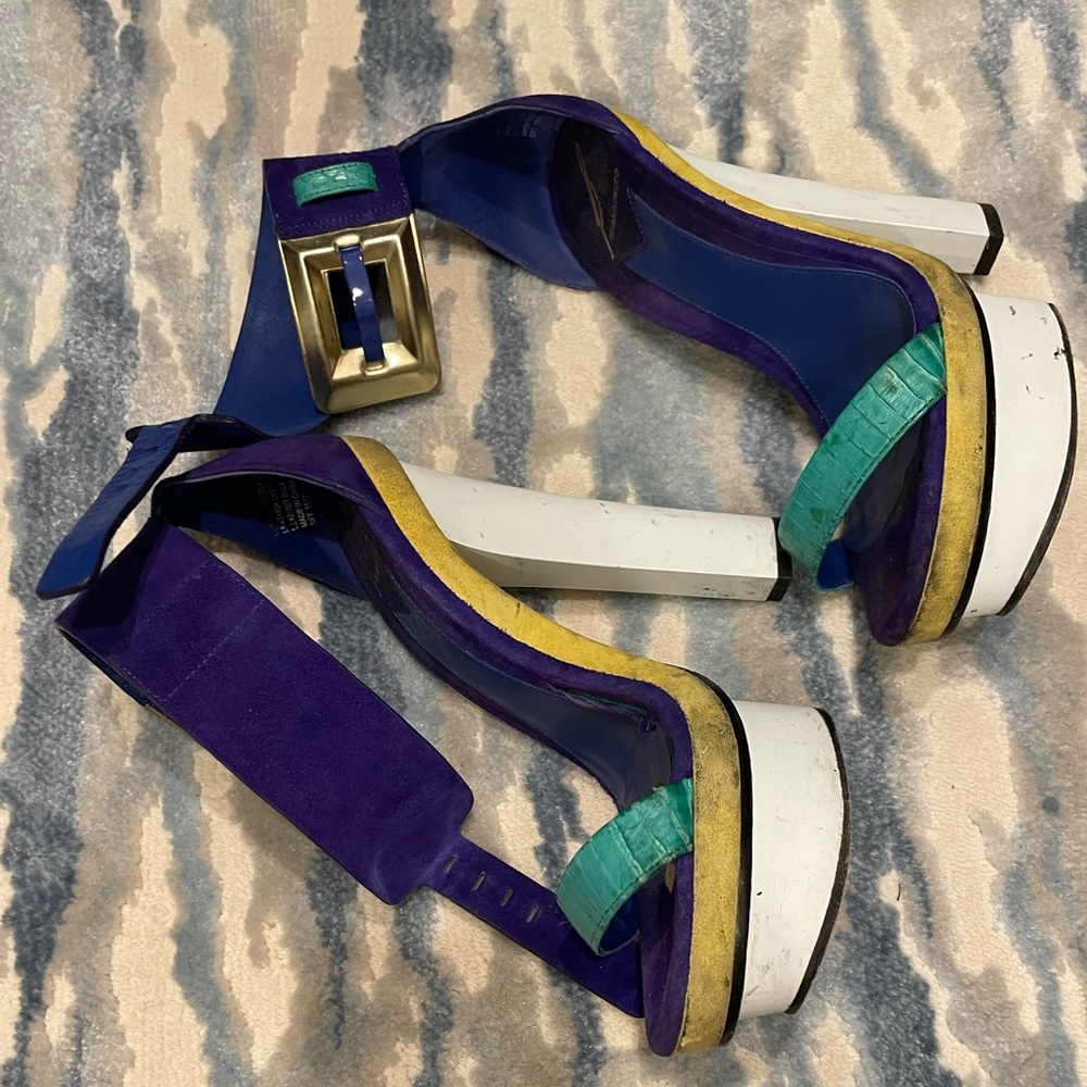 Brian Atwood colorful heels